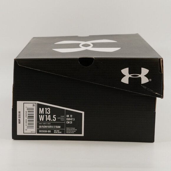 Under Armour Flow FUTR X 2 \'Black White\' 3025938-100 Basketball Multi Size main image 7